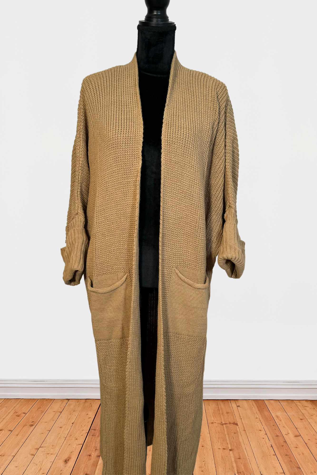 Maxi Stickad Cardigan