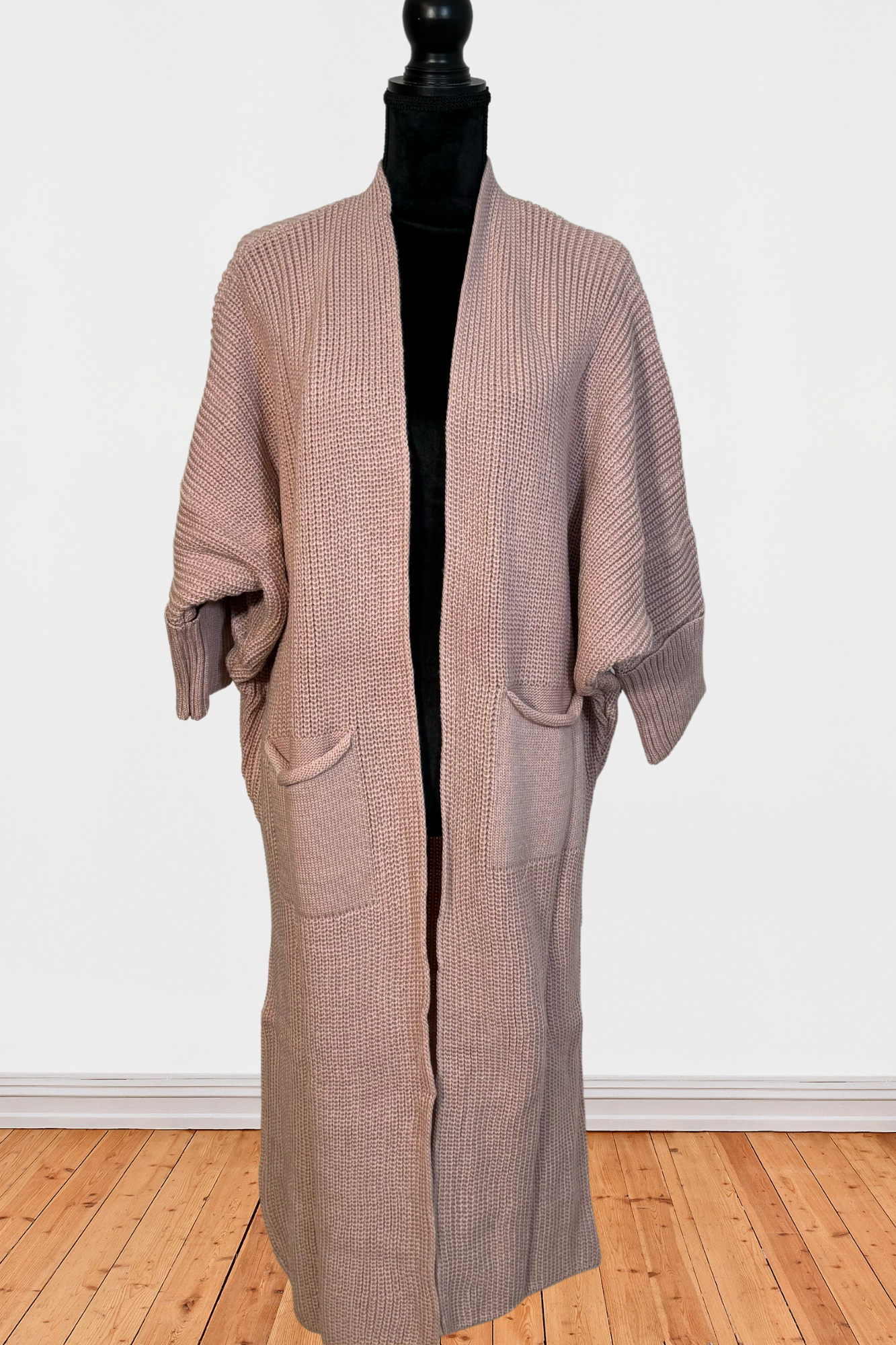Maxi Stickad Cardigan